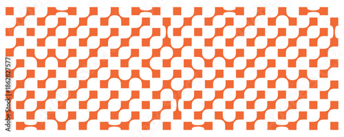 Connect square geometric pattern. Pixel metaball connections bg, pixilated abstract wallpaper