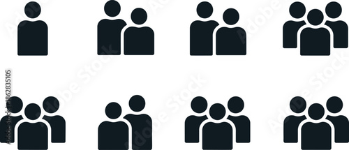 Group icons Vector