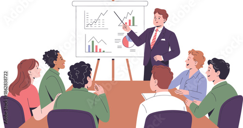 Business meeting Vector