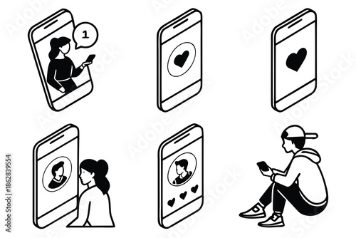 washing machine vector illustration