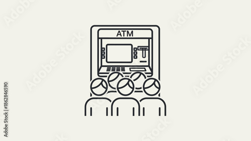 Automated Teller Machine Banking Terminal.