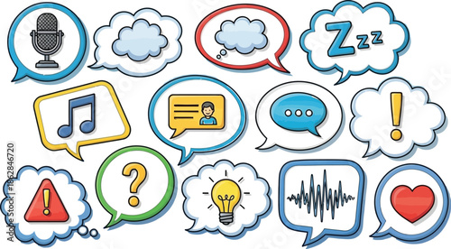 Comprehensive set of vector icons for your design featuring weather forecast symbols like sun, rain, and snow to illustrate climate and meteorology elements
