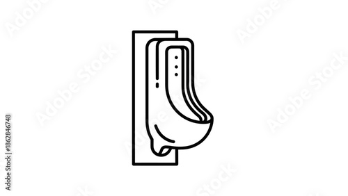 Closeup of a Door Handle.