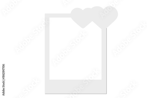 Valentine's Day card with a heart