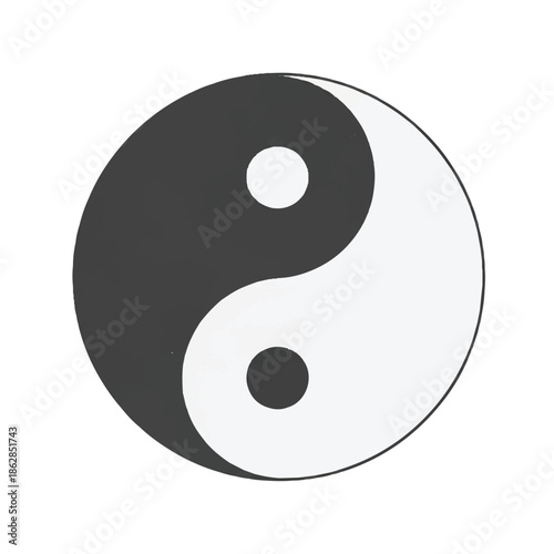 Interwoven Yin and Yang: A Timeless Circle of Balance and Duality Across Cultures.