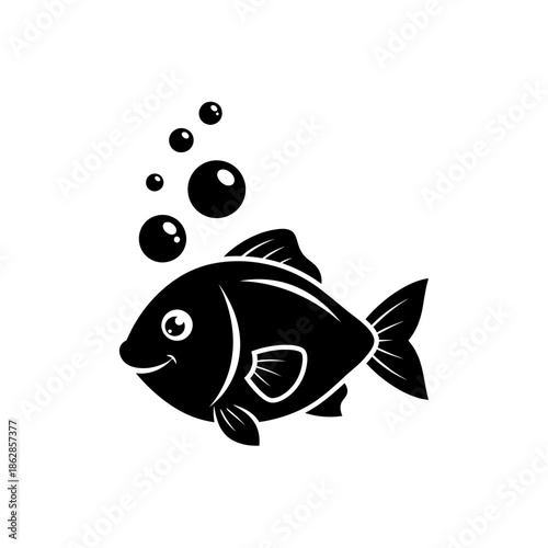 Piranha Fish Logo Icon – Aggressive Predator Emblem for Sports, Gaming & Branding Design