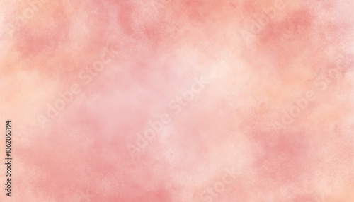 Soft Pastel Peach Watercolor Abstract Background