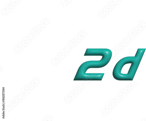 Minimalist 2d logo design icon