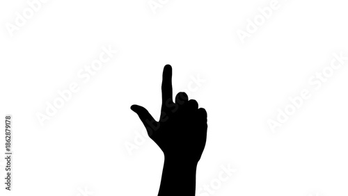 Hand pointing finger