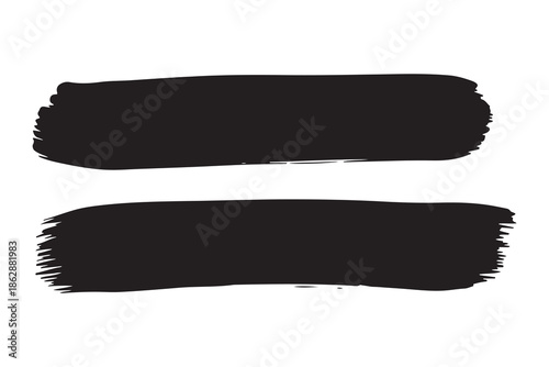 Equal symbol doodle set vector eps