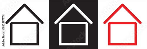 Web Shop Icons Set for Ecommerce Interface. Minimal web shop icons showing cart, star, envelope, and store symbols, designed for ecommerce websites, apps, and online shopping interfaces.EPS10/AI.