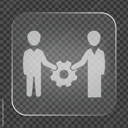 Simple Glass Icon Design