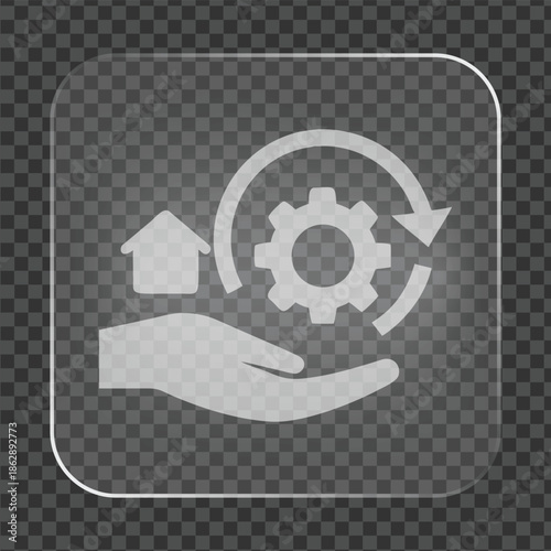 Simple Glass Icon Design