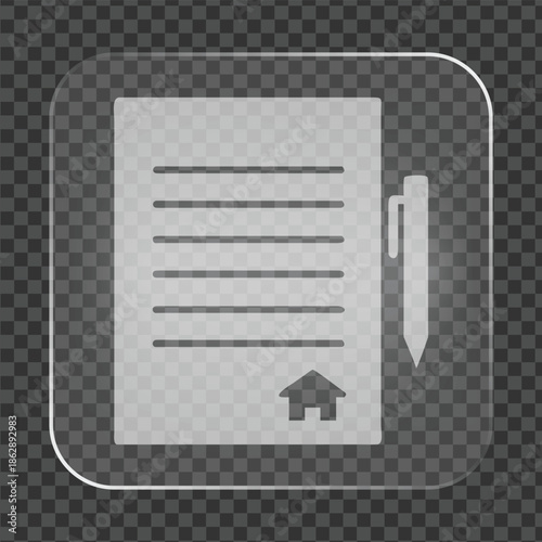 Simple Glass Icon Design