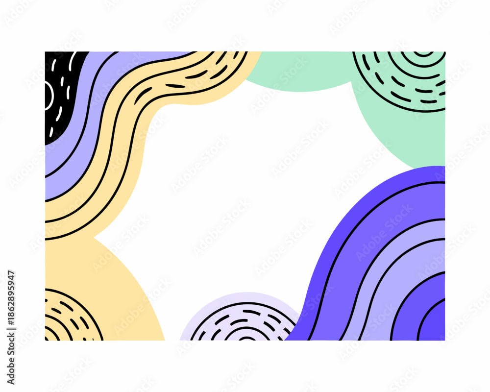 Obraz premium Abstract vector background with space for text