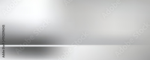Vector aluminum grey sheet with reflection. Platinum and titanium abstract simple modern design. vector Eps 10