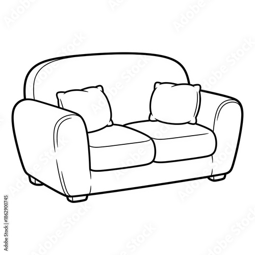 Sofa Line art