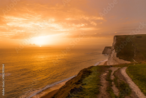 Εκτύπωση καμβά sunset on the beach