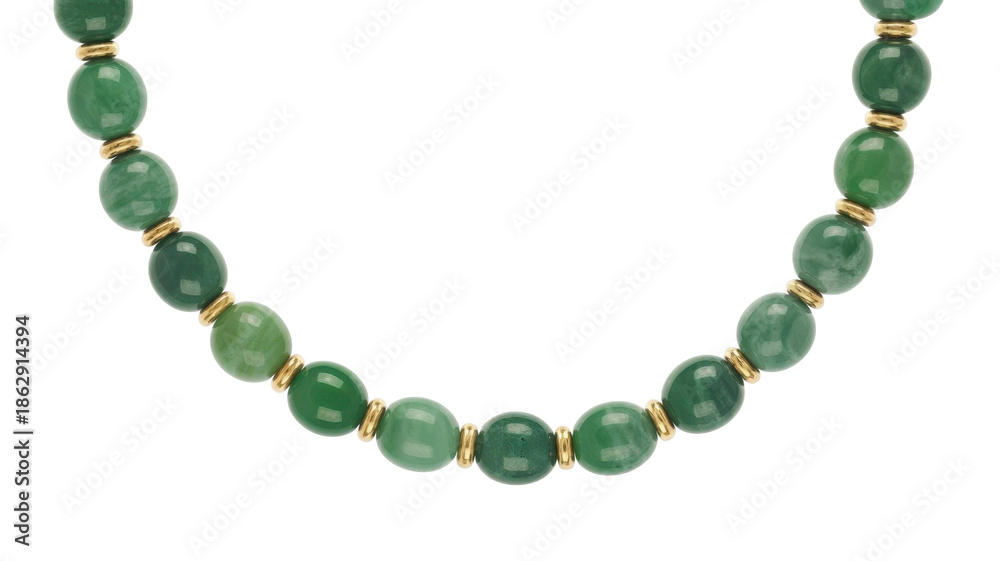 Obraz premium Jade bead necklace