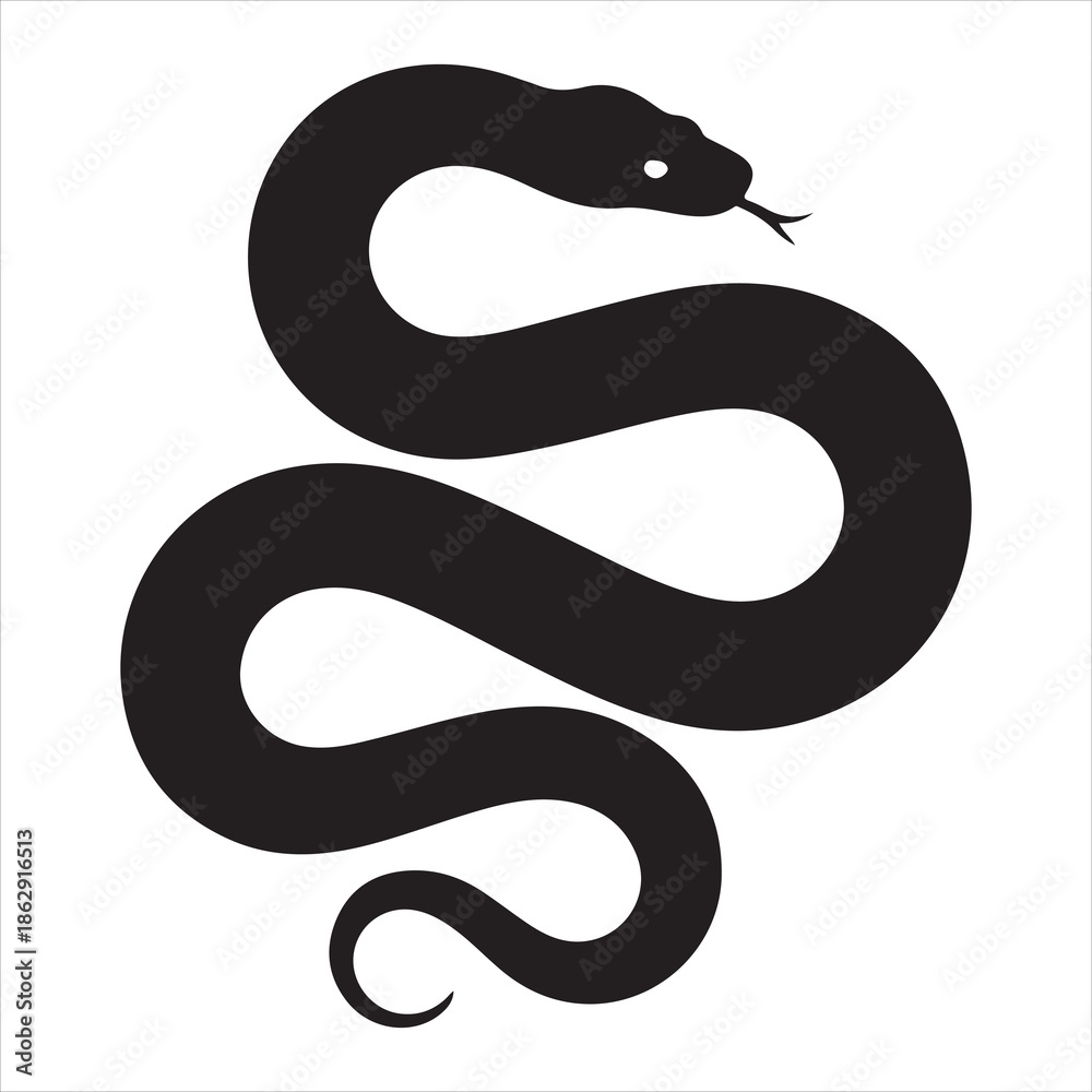 Fototapeta premium Snake Vector 
