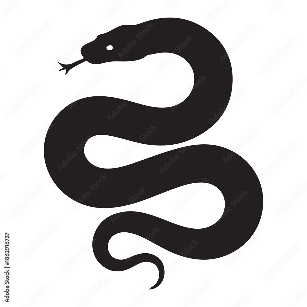 Fototapeta premium Snake Vector 
