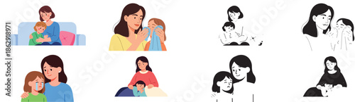 Billiards game with players aiming and striking balls