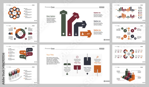 Ten Analysis Slide Templates Set