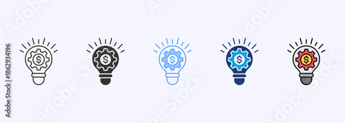 Innovation Icon Set Multistyle Various Collection Element For Design