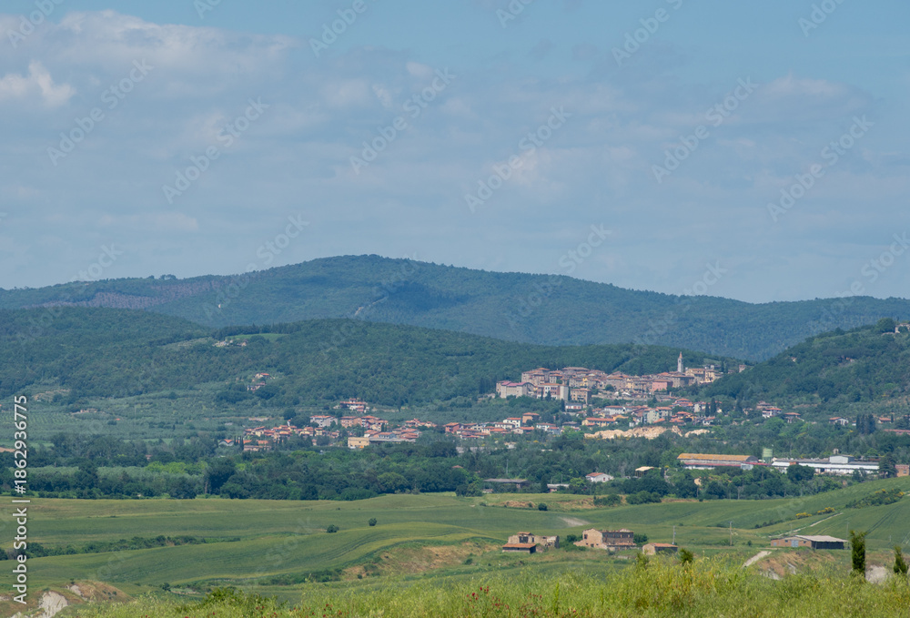 Obraz premium Landscapes in the Orcia Valley, Tuscany, Italy.