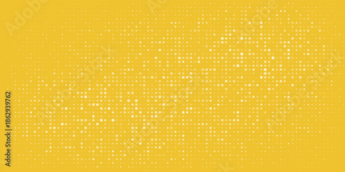 Bright Yellow Abstract Background With Dotted Grid Pattern For Design, Marketing, And Branding