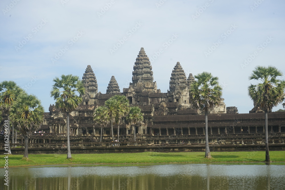 Obraz premium angkor wat cambodia