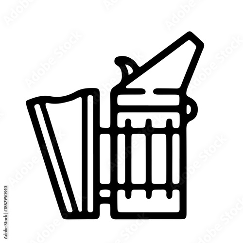 honey icon black and white vector design