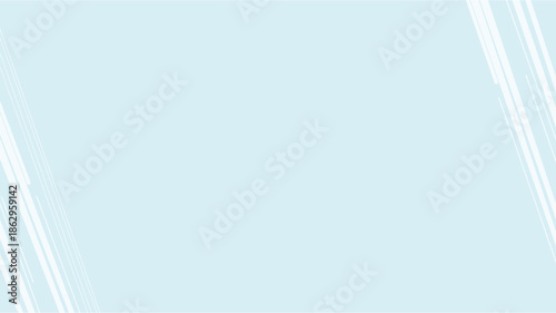 Abstract Light Blue Background with White Diagonal Lines.
