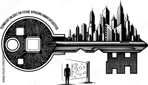 AI Key: Technology Unlocks the Future, Bypassing Human Gatekeepers.

