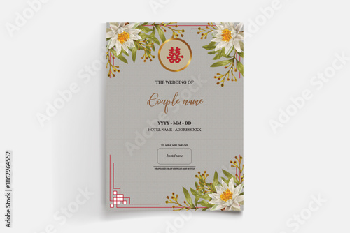 Save the date wedding invitation templates