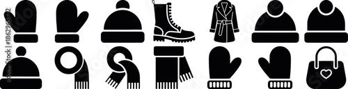 Chess piece icon collection with king queen rook bishop knight pawn silhouettes, strategy and board game symbols isolated on white background for education, tournament branding and game design vector