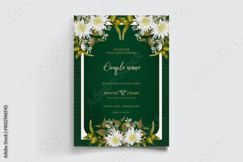 Save the date wedding invitation templates