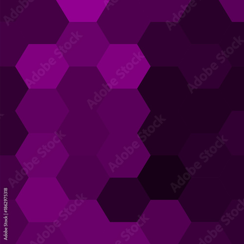 Purple hexagon - geometric background. Vector illustration, fully editable, you can change the shape and color. eps 10