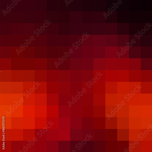 Background from red squares. Presentation template. Design element. eps 10