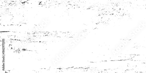 Abstract grunge Texture Background, white cement or stone old texture as a retro pattern wall plaster and scratches, Vector Illustration. Black isolated on white, Rust and dirt overlay black and white