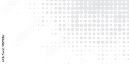 Dot white gray wave light technology texture background. illustration eps 10