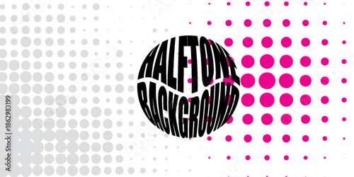 Dot white gray wave light technology texture background. illustration eps 10