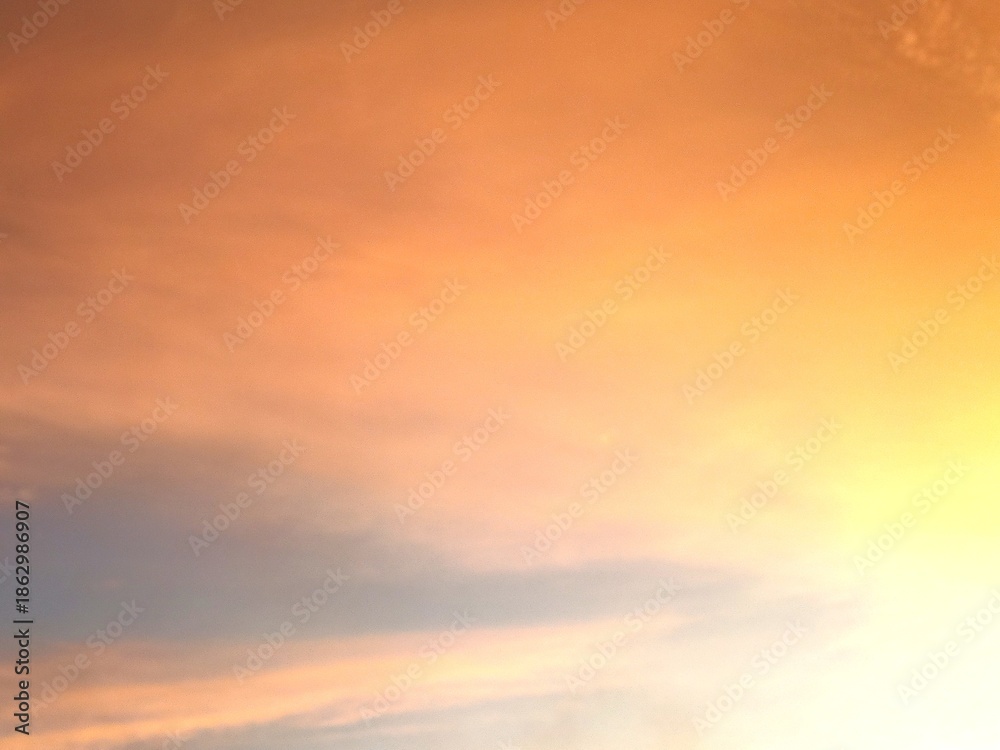 Fototapeta premium Sunset Paradise Burning Skies background