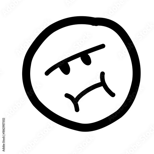 vector illustration of a black phone icon