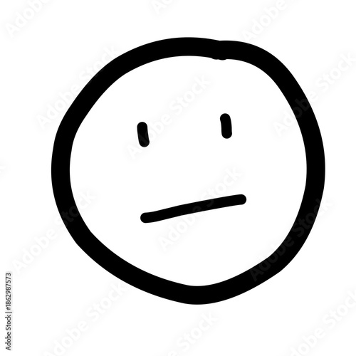 smiley face with a smile