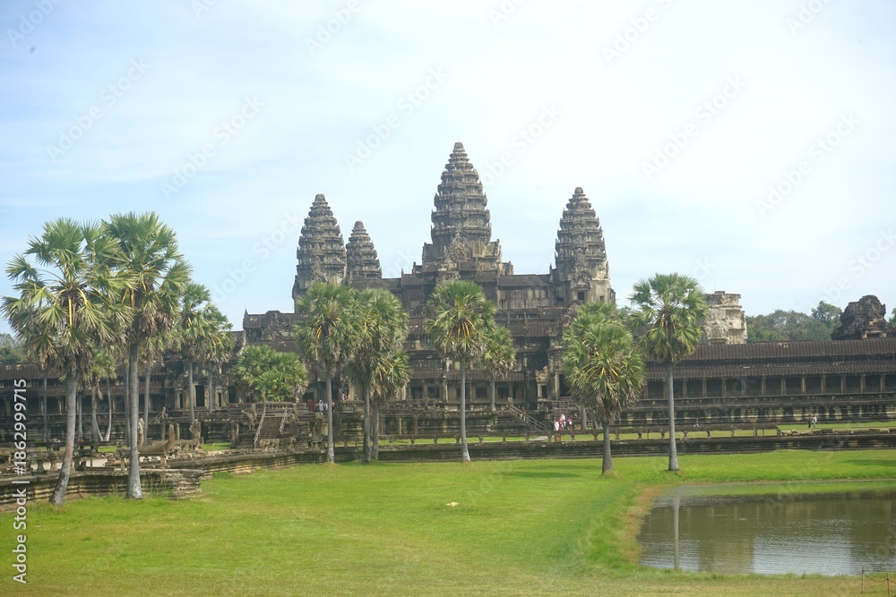 Obraz premium angkor wat cambodia