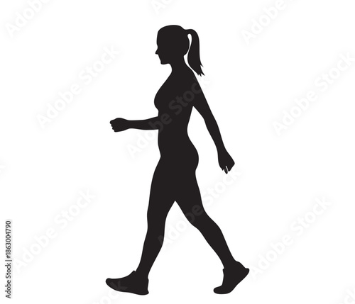 Fitness People Silhouette