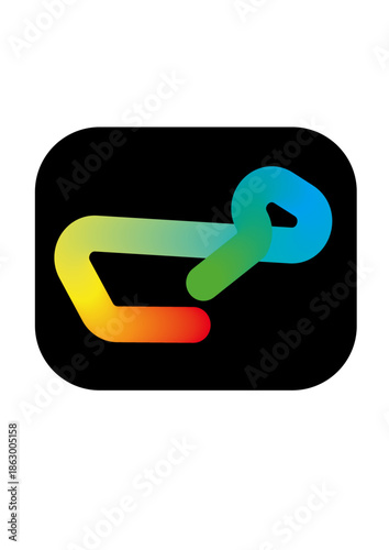vector illustration of a icon of a key