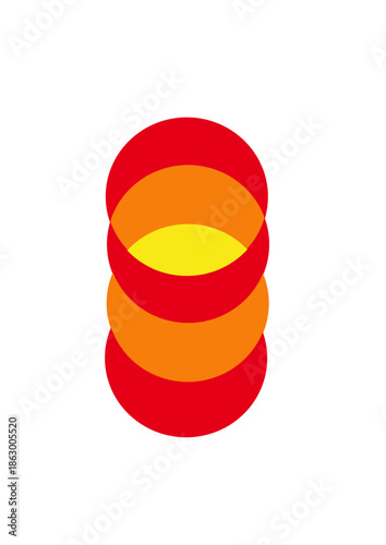 red and yellow ribbons