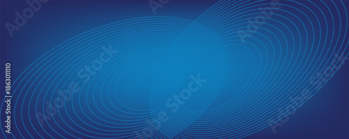 Bright blue dynamic abstract vector background with diagonal lines. 3d cover of business presentation banner for sale event night party. Fast moving soft circle wave line stripe decoration